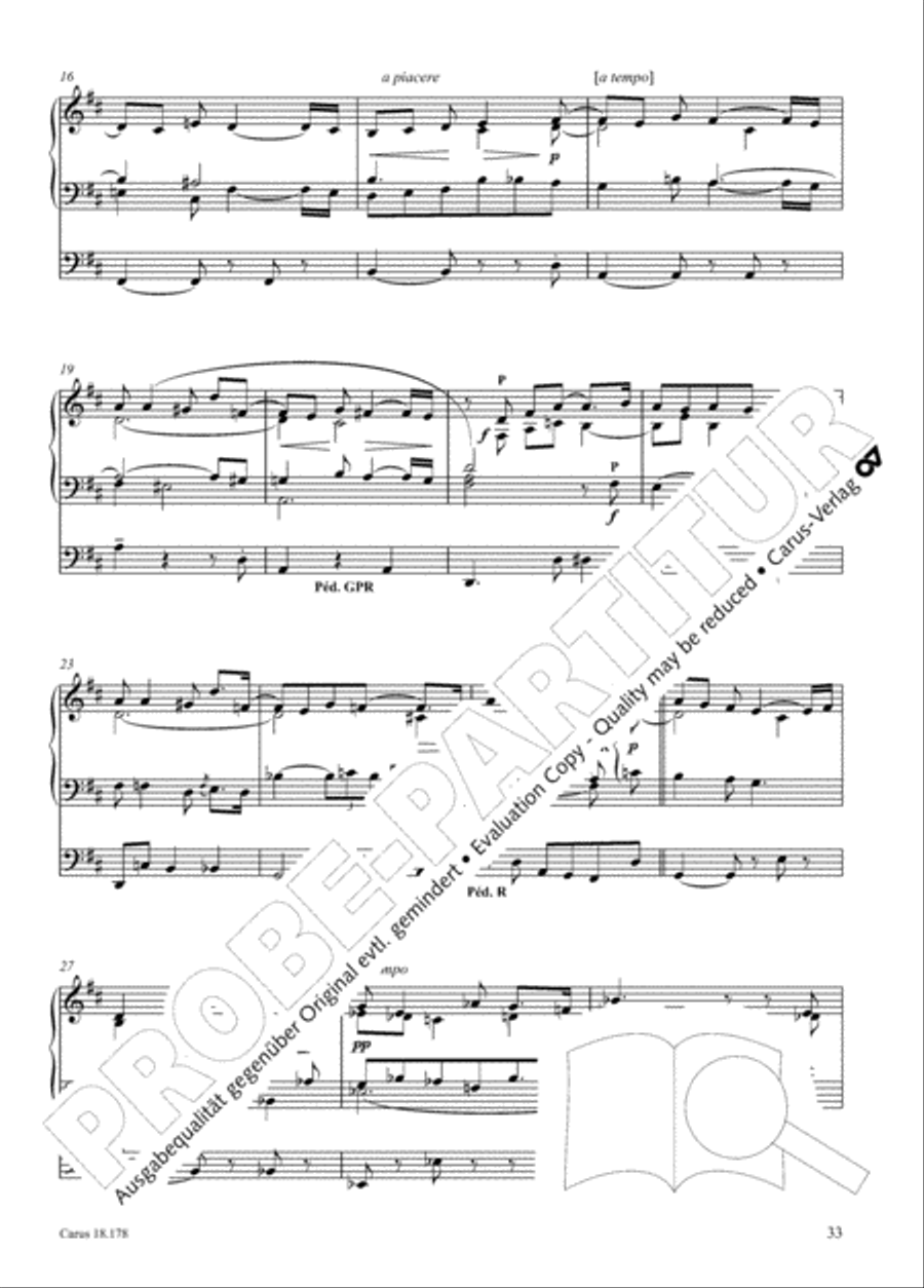 Symphonie No. II pour Orgue Organ scores gallery preview page 48