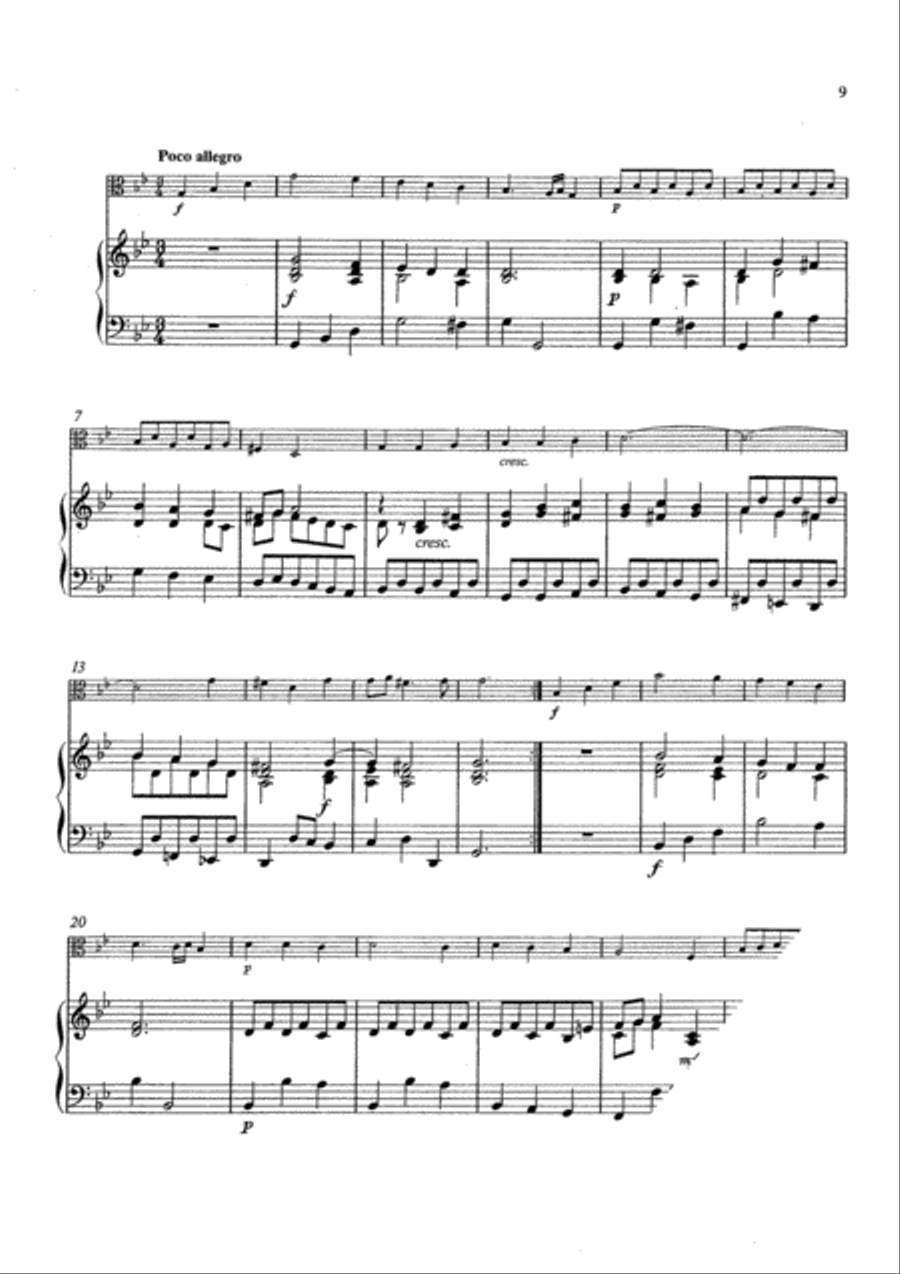 Sonate G Minor Organ scores gallery preview page 8