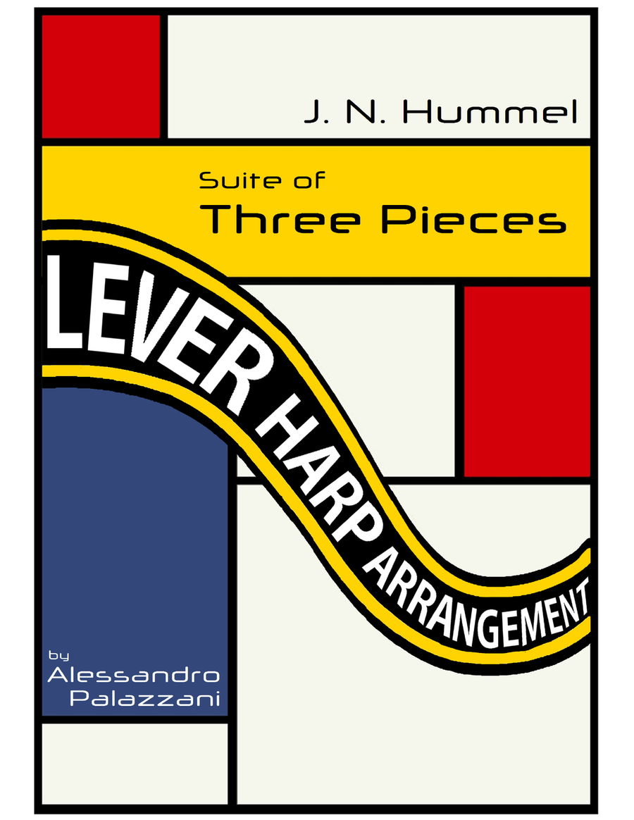 Suite of Three Pieces Harp scores gallery preview page 1
