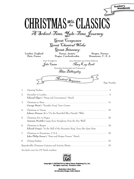 Christmas with the Classics - Teacher's Handbook