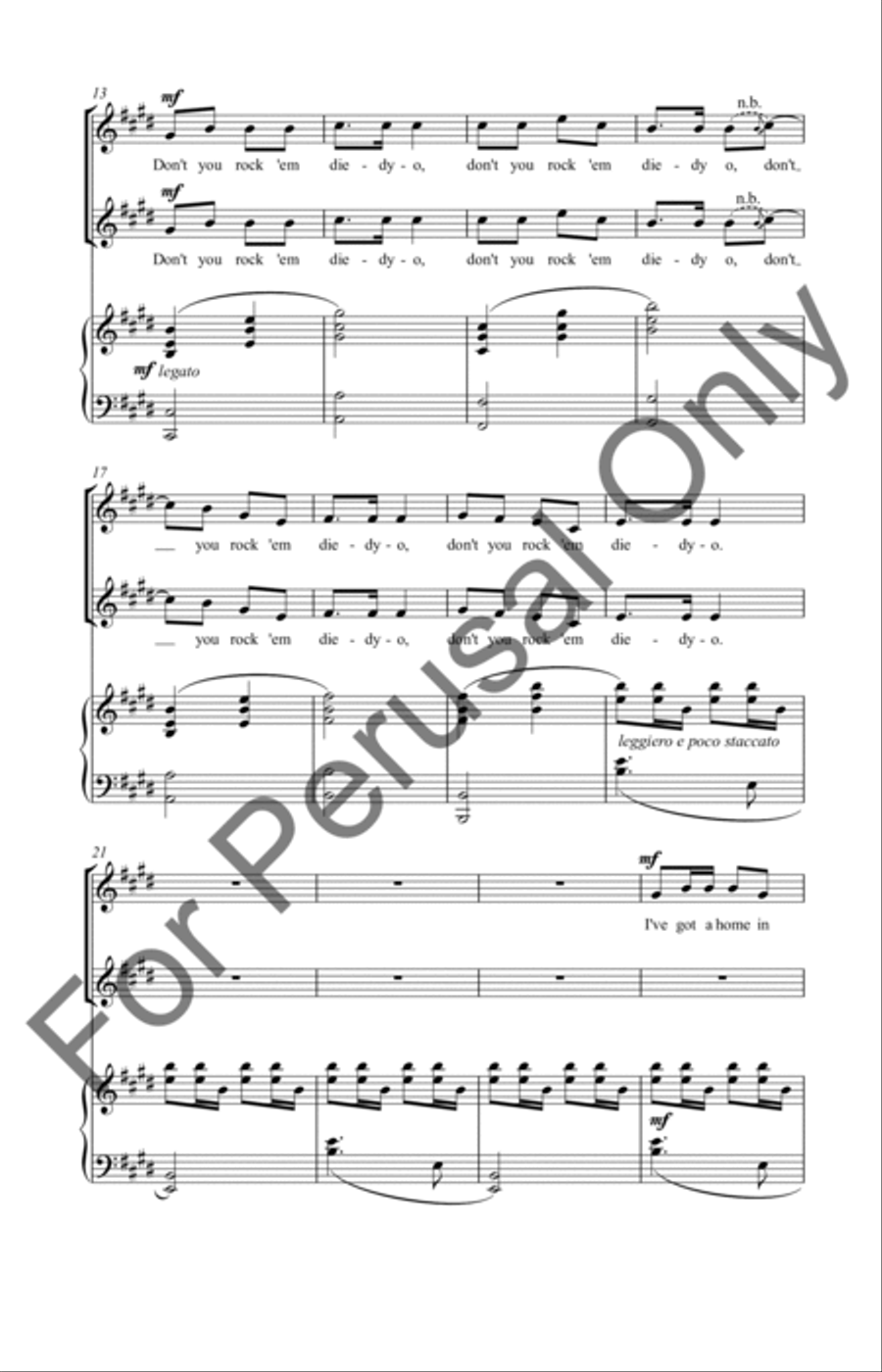 Sail Away Ladies 2-Part scores gallery preview page 3