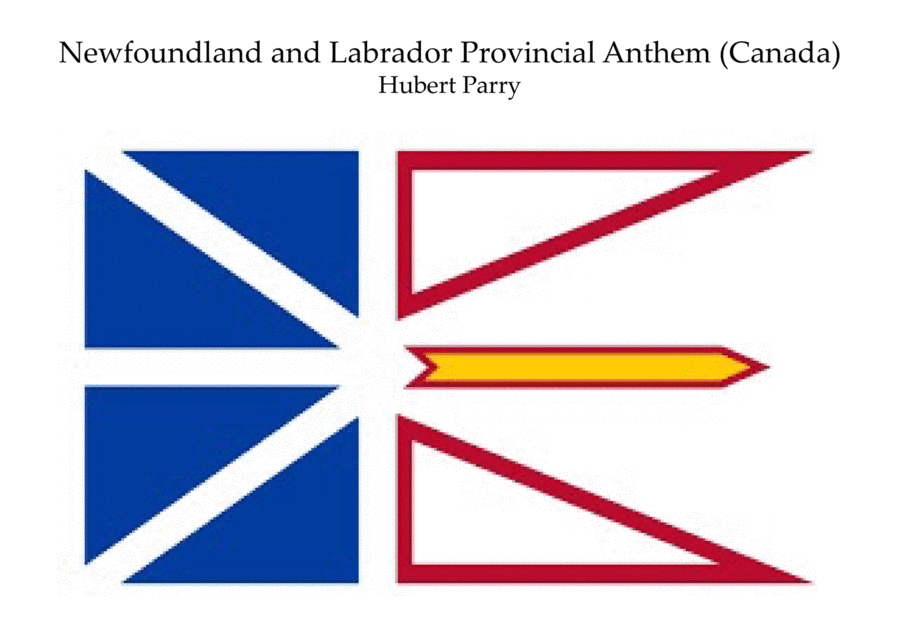 Newfoundland & Labrador Provincial Anthem for Brass Quintet image number null