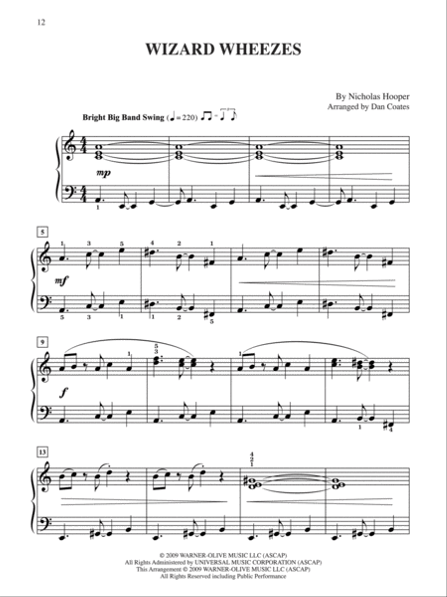 Selections from Harry Potter and the Half-Blood Prince Easy Piano scores gallery preview page 2