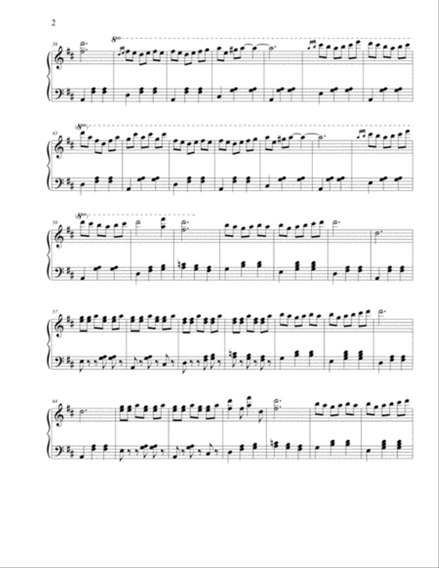 Kathryn's Waltz Piano Solo scores gallery preview page 2