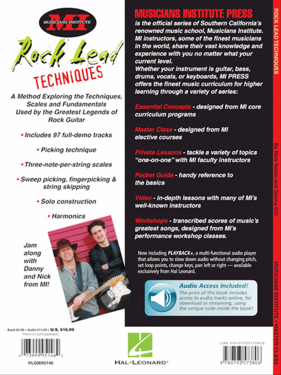 Rock Lead Techniques: Techniques, Scales and Fundamentals for Guitar Guitar Tablature scores gallery preview page 7