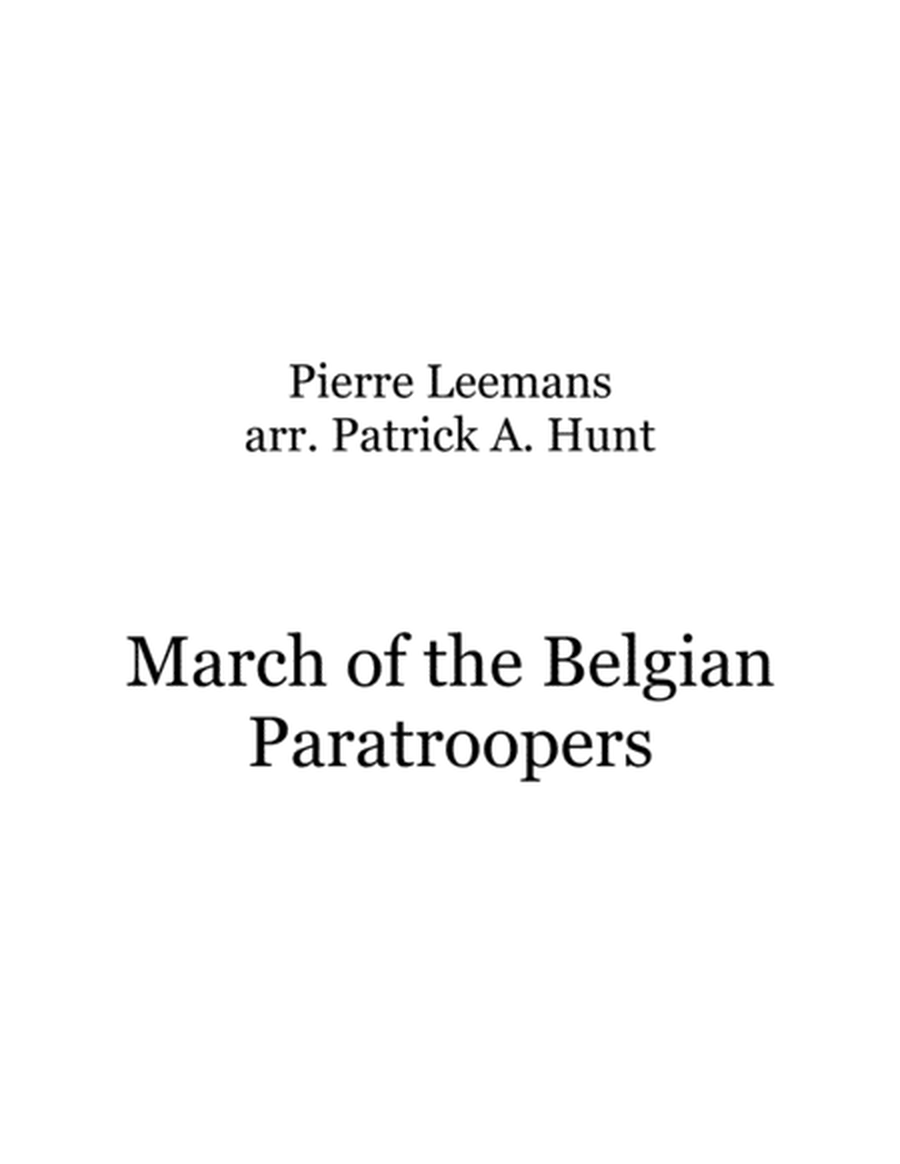 March Of The Belgian Paratroops (marche Des Parachutistes Belges) image number null