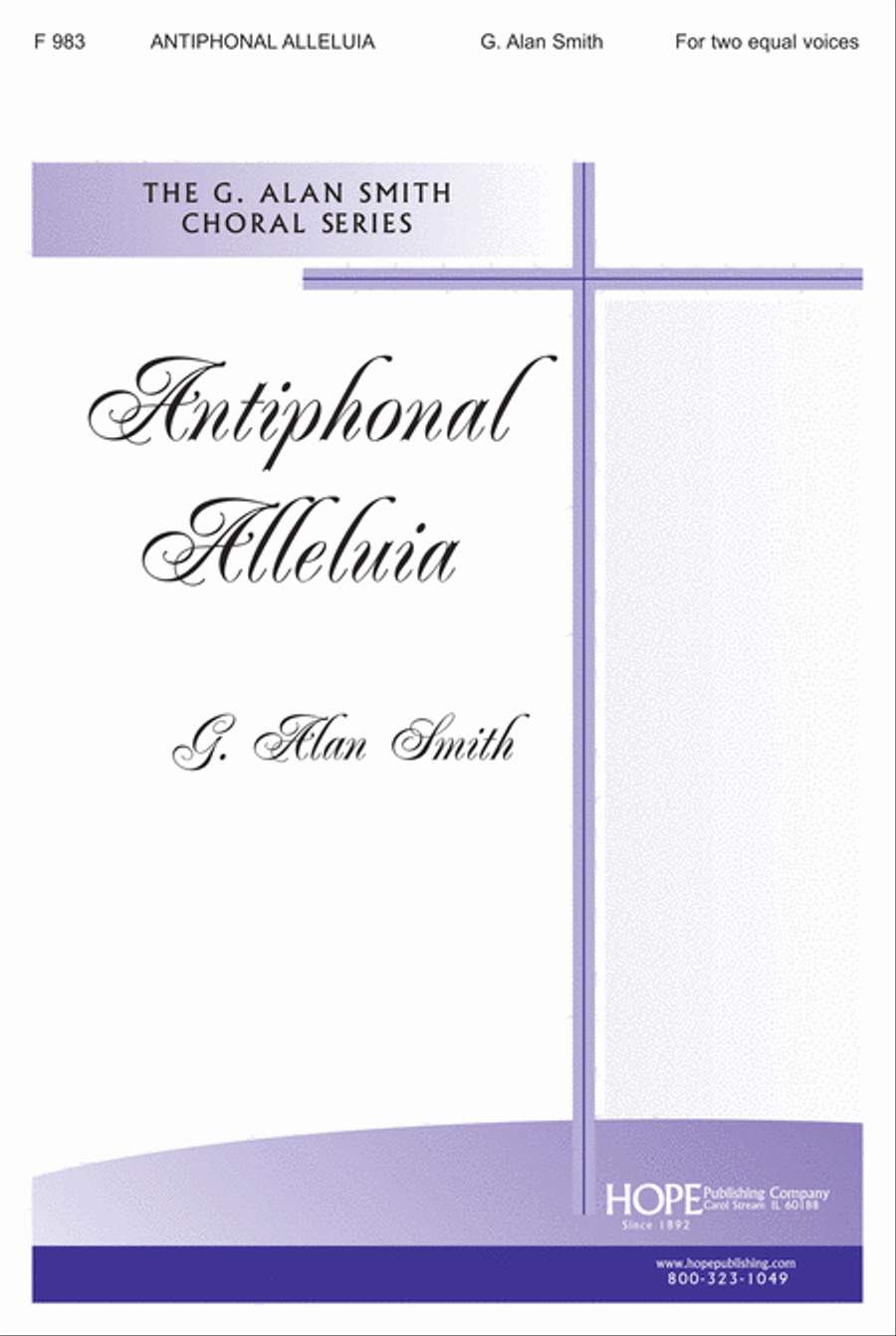 Antiphonal Alleluia Antiphonal Alleluia 2-Part scores gallery preview page 1