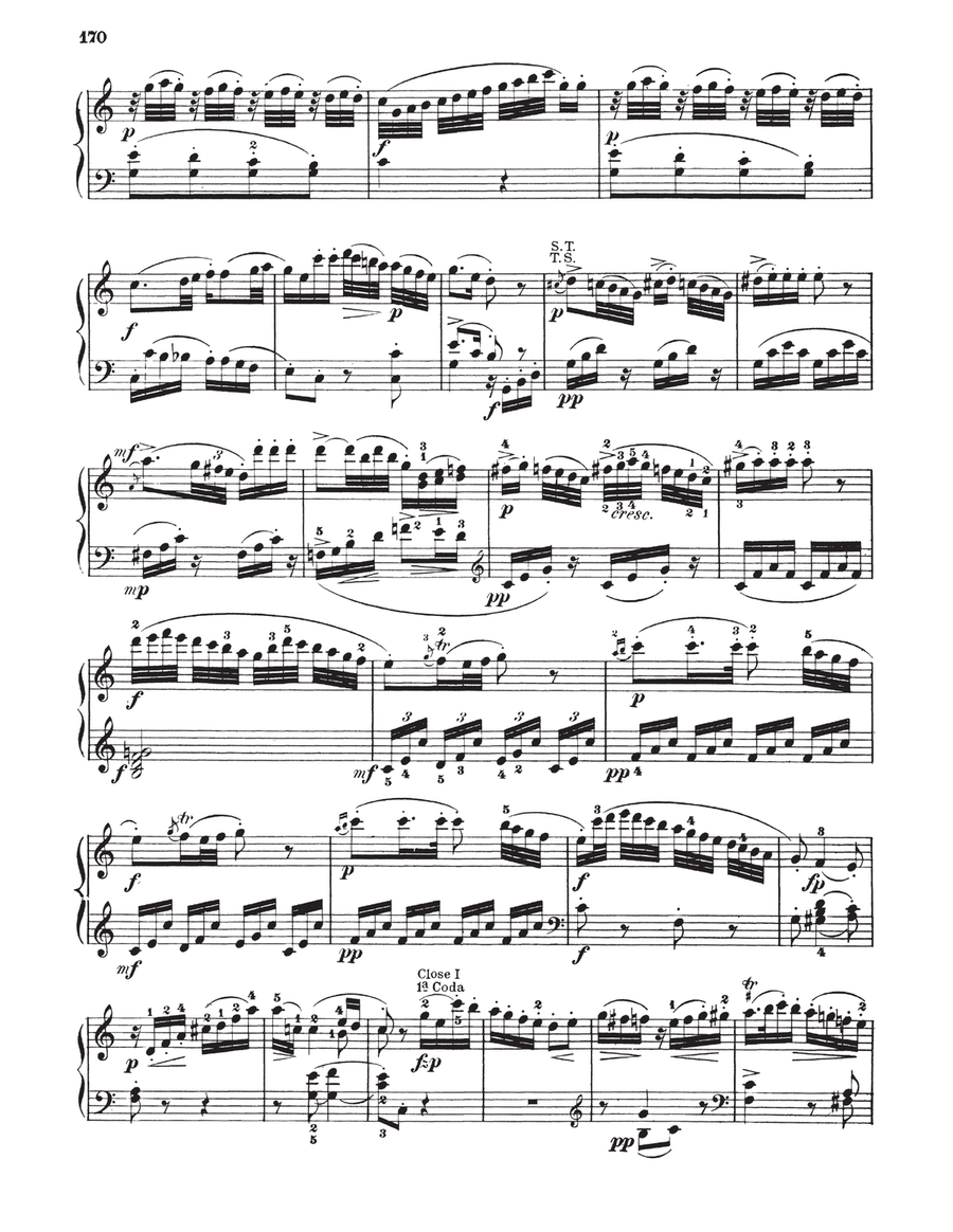 Sonata In C Major, K. 330 Piano Solo scores gallery preview page 5