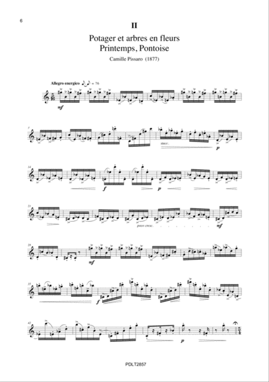 Six etudes pour hautbois solo - E-score