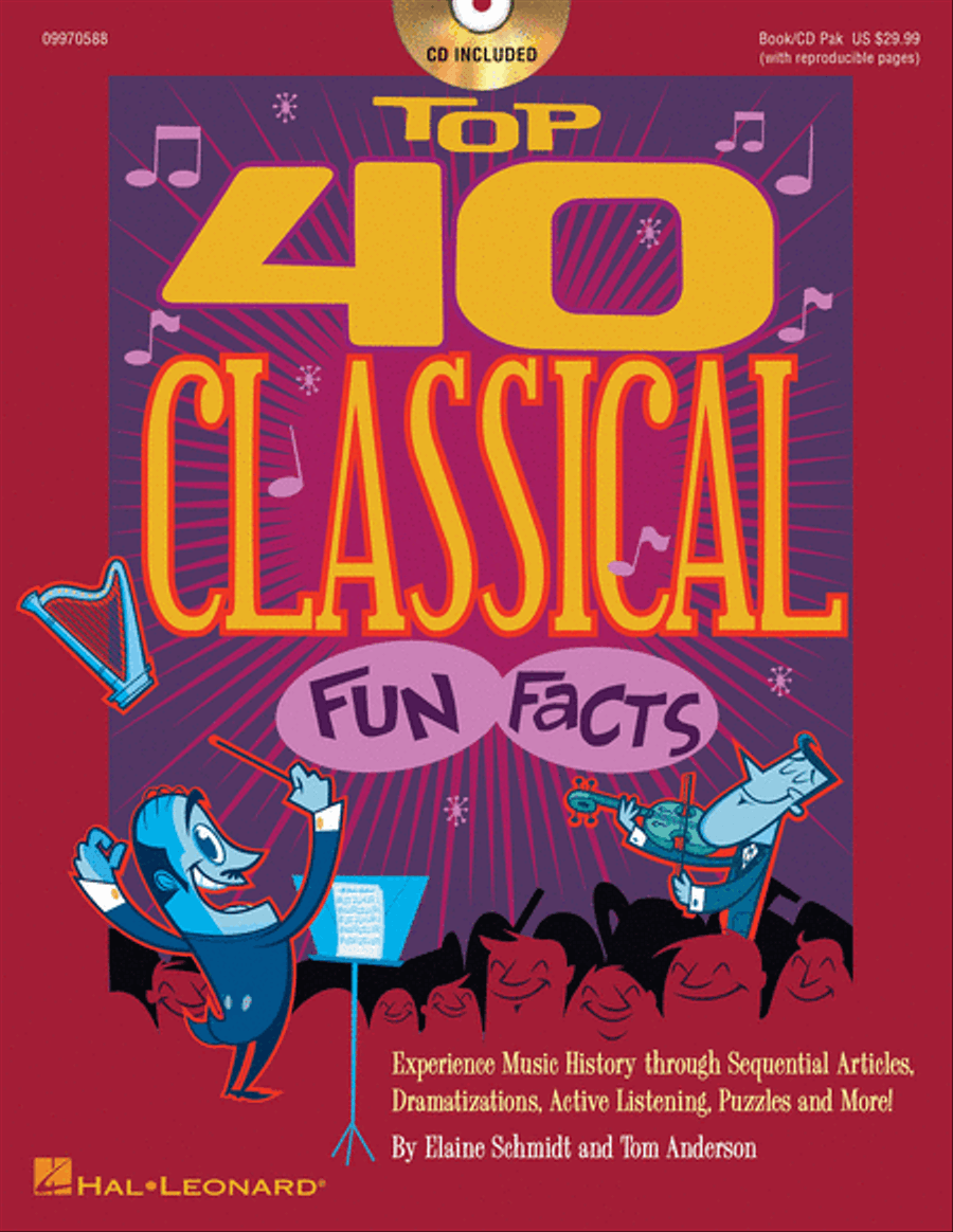 Top 40 Classical Fun Facts Choir scores gallery preview page 1