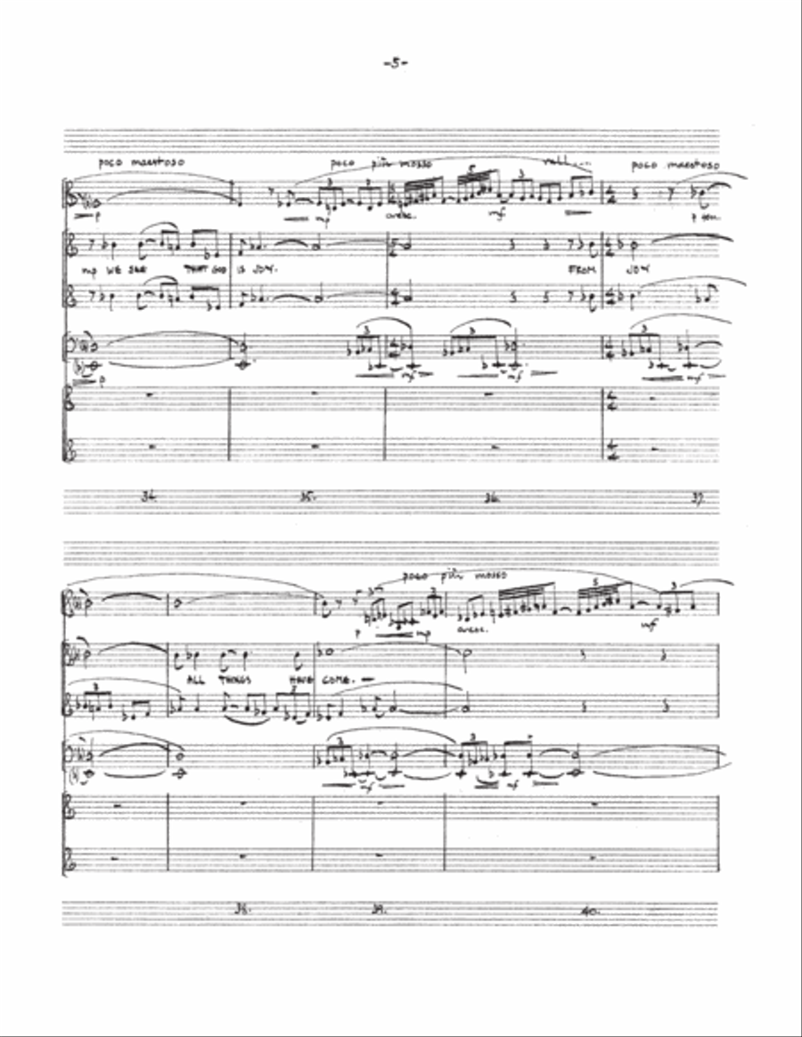 Serenade No. 5 Tenor Voice scores gallery preview page 4