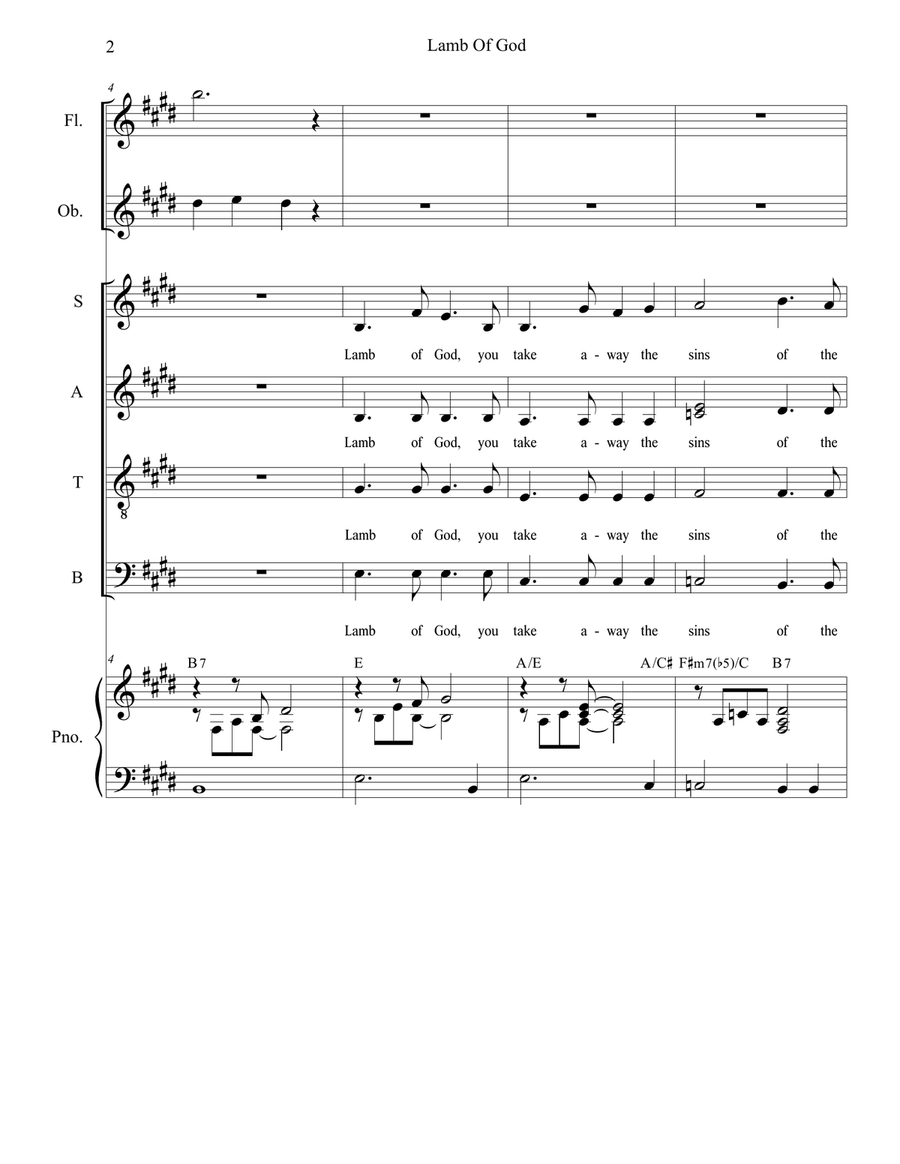 Lamb of God (from 