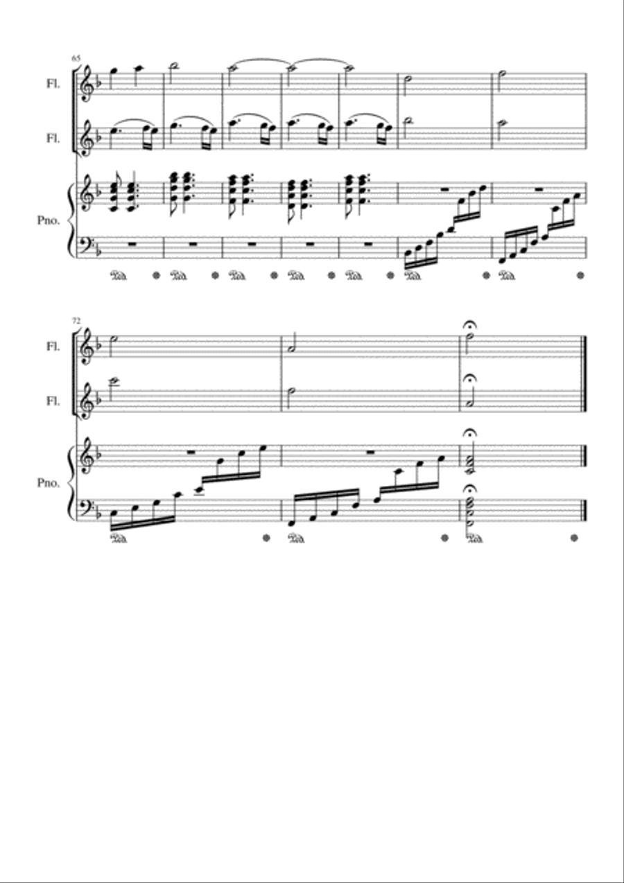 The Songs of Nature The Songs of Nature Small Ensemble scores gallery preview page 5