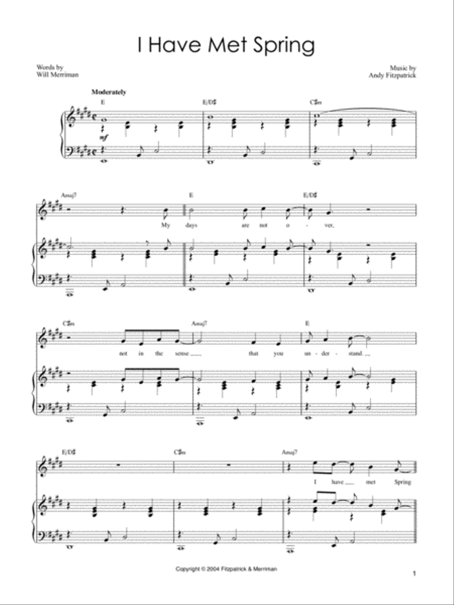 I Have Met Spring Voice scores gallery preview page 2