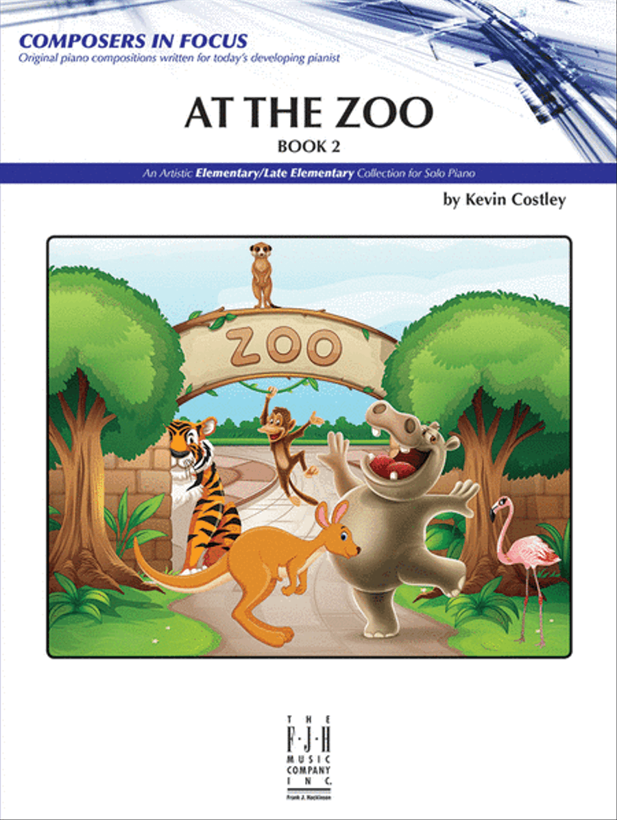 At the Zoo, Book 2 Easy Piano scores gallery preview page 2