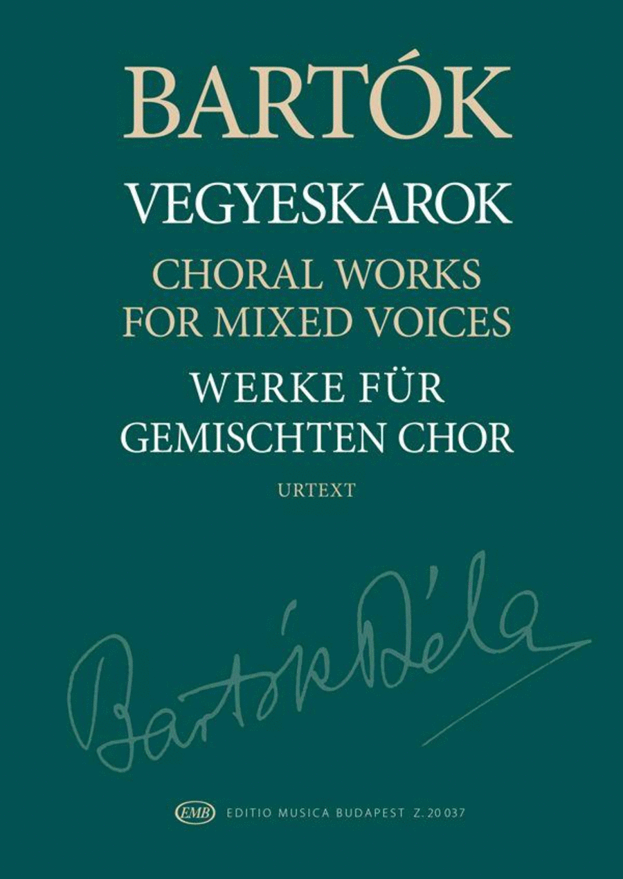 Choral Works Mixed Choir scores gallery preview page 1