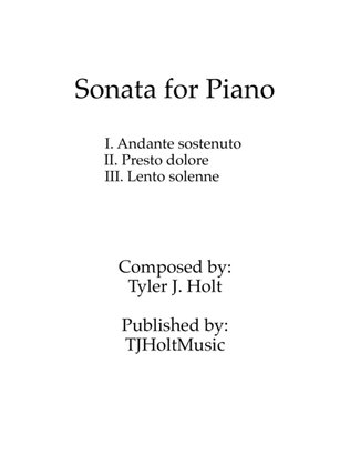 Sonata for Piano, Op. 27