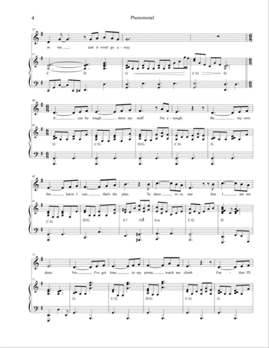 Phenomenal Phenomenal Voice scores gallery preview page 4