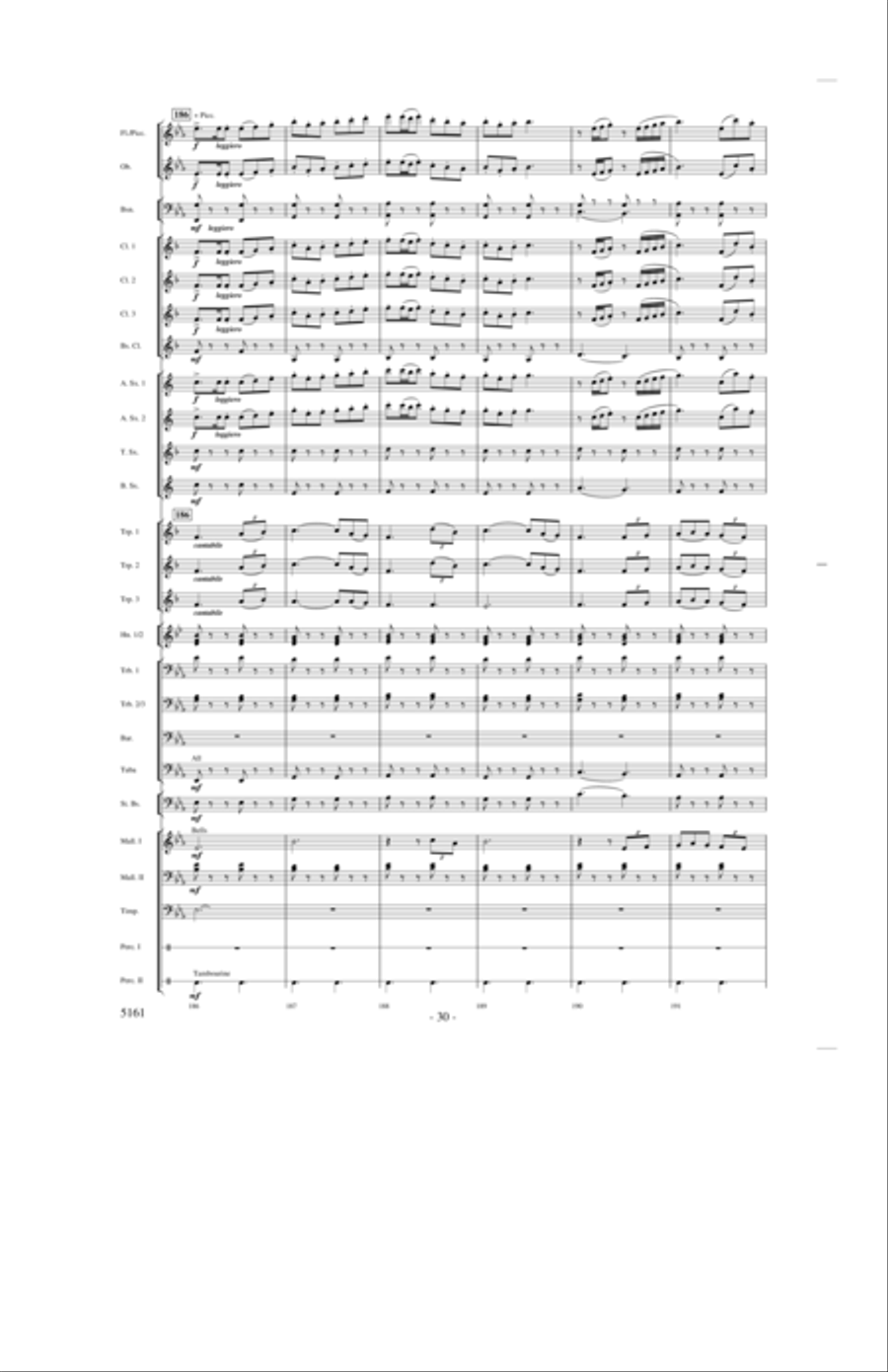 Into the Joy of Spring Concert Band scores gallery preview page 29