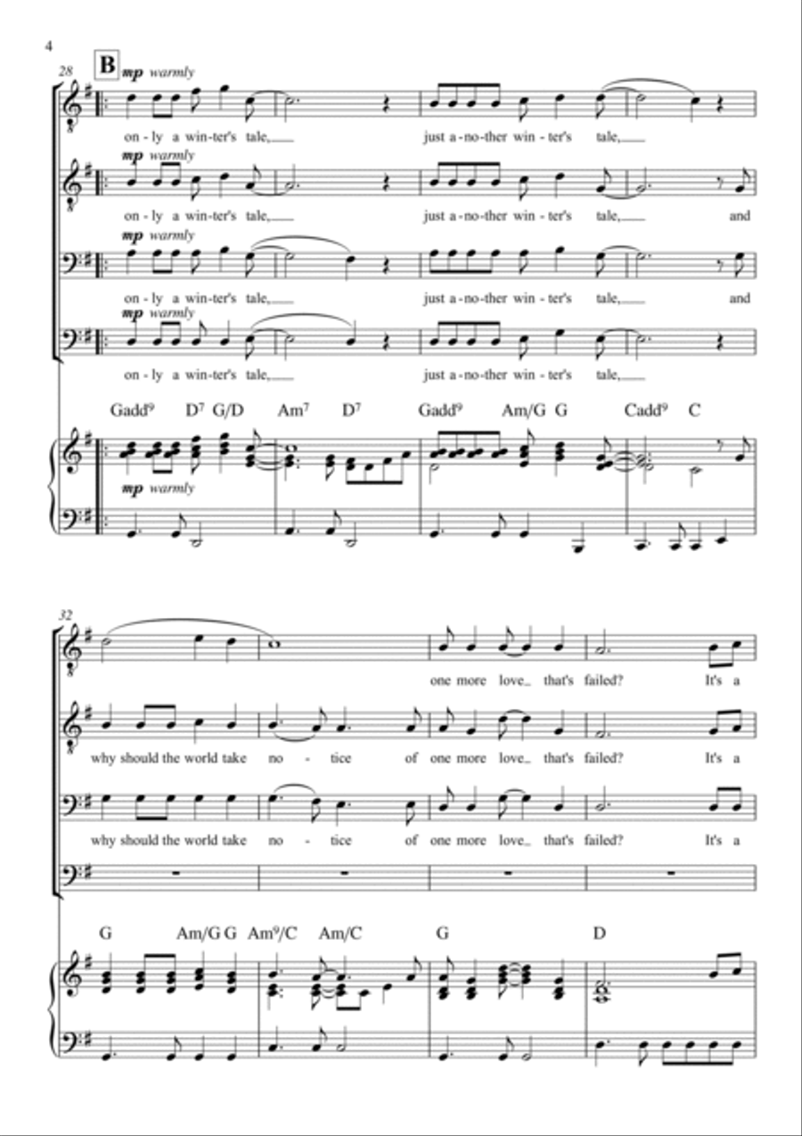 A Winter's Tale A Winter's Tale TTBB scores gallery preview page 4