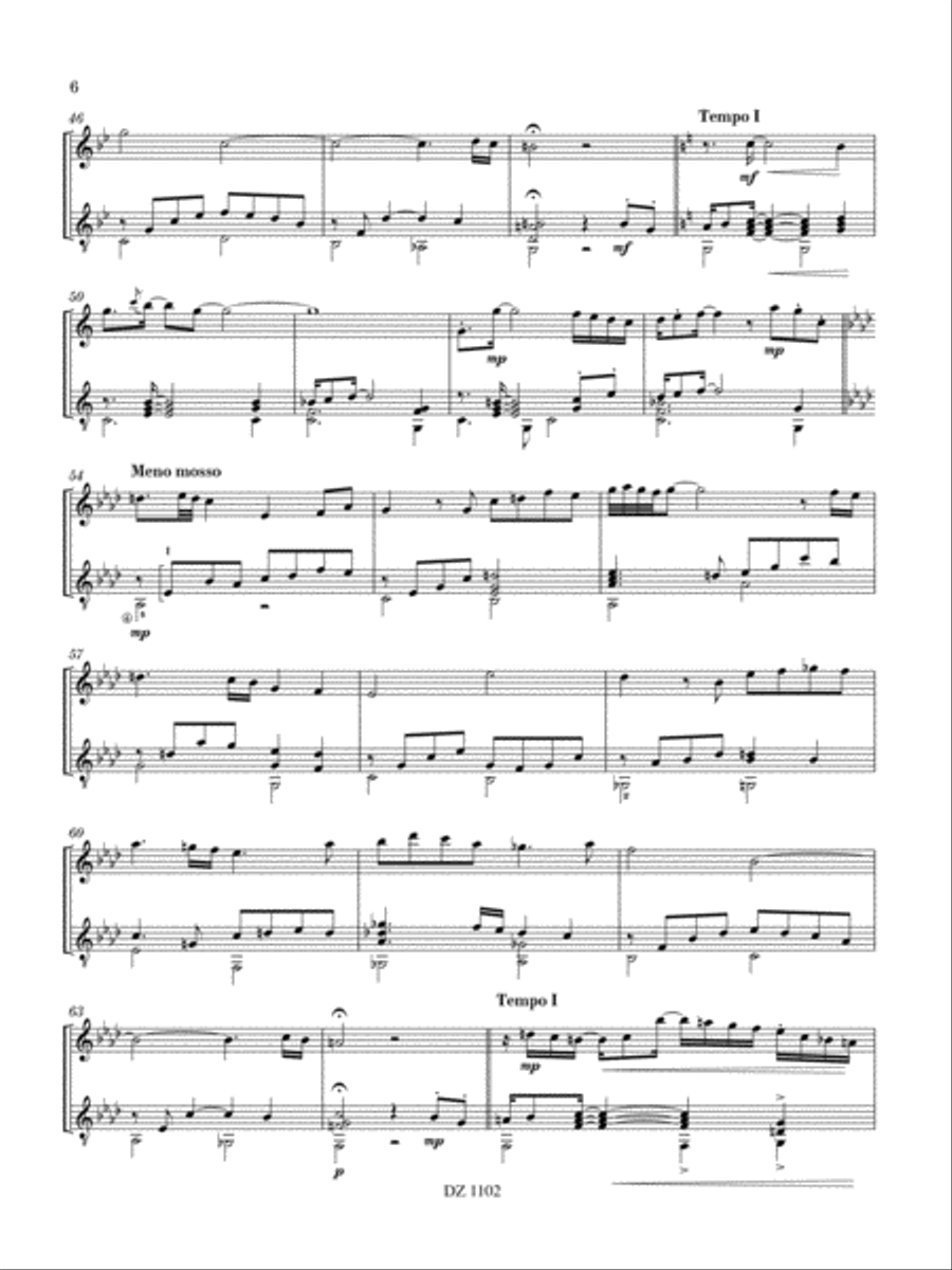 Aurora Clarinet scores gallery preview page 6