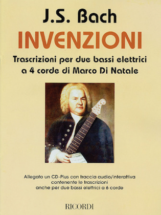 Book cover for J.S. Bach - Inventions