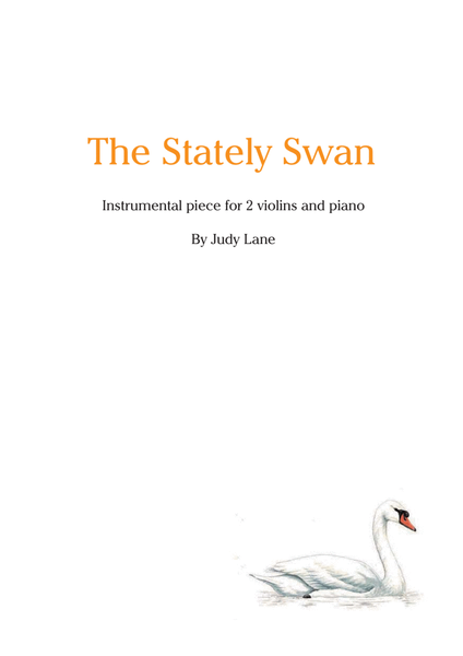 The Stately Swan for piano and 2 violins or flutes image number null
