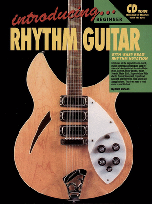 Book cover for Progressive Introducing Rhythm Guitar (Book/CD)