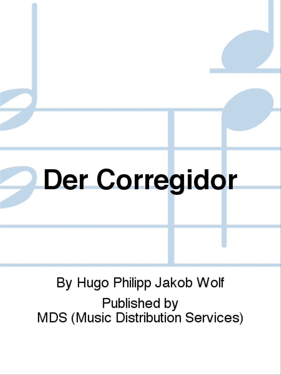 Der Corregidor Orchestra scores gallery preview page 1