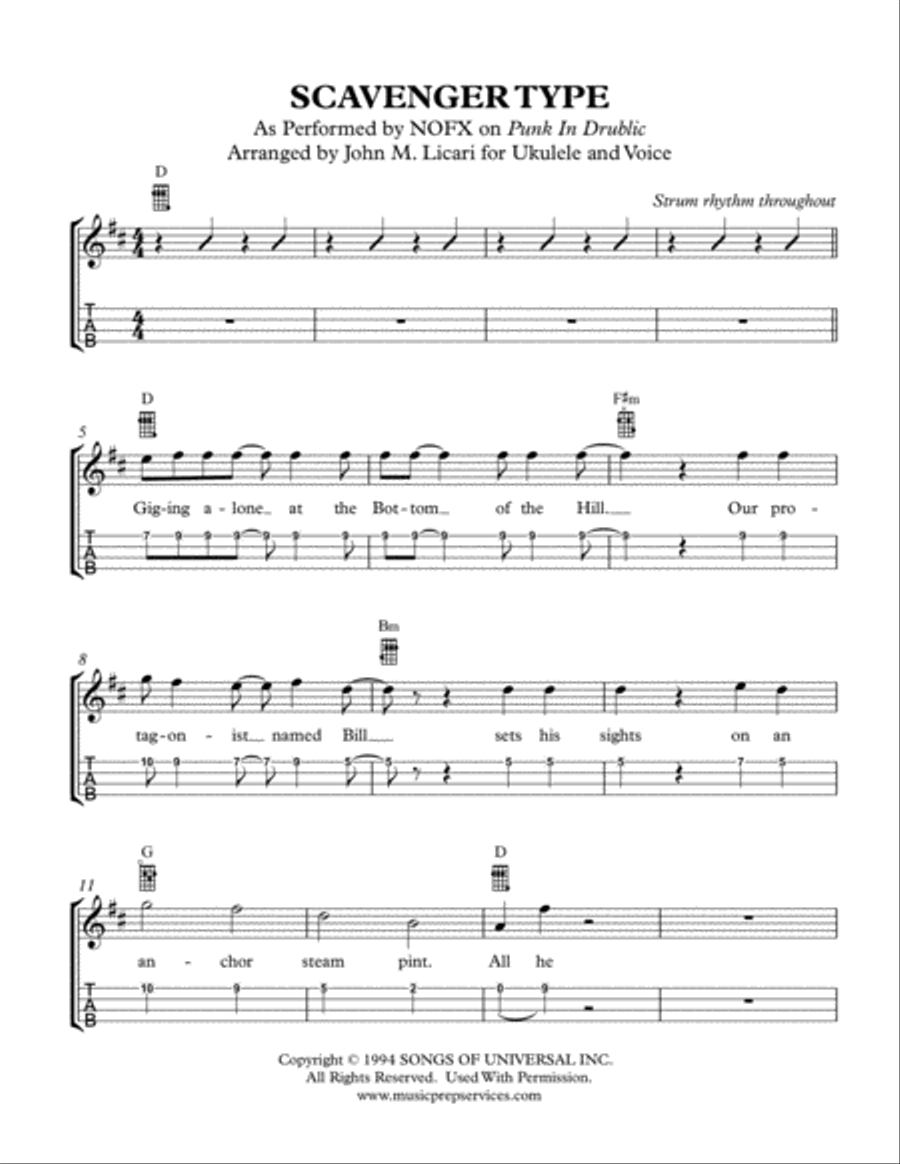 Scavenger Type Voice scores gallery preview page 3