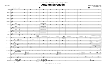 Autumn Serenade - Score Only image number null