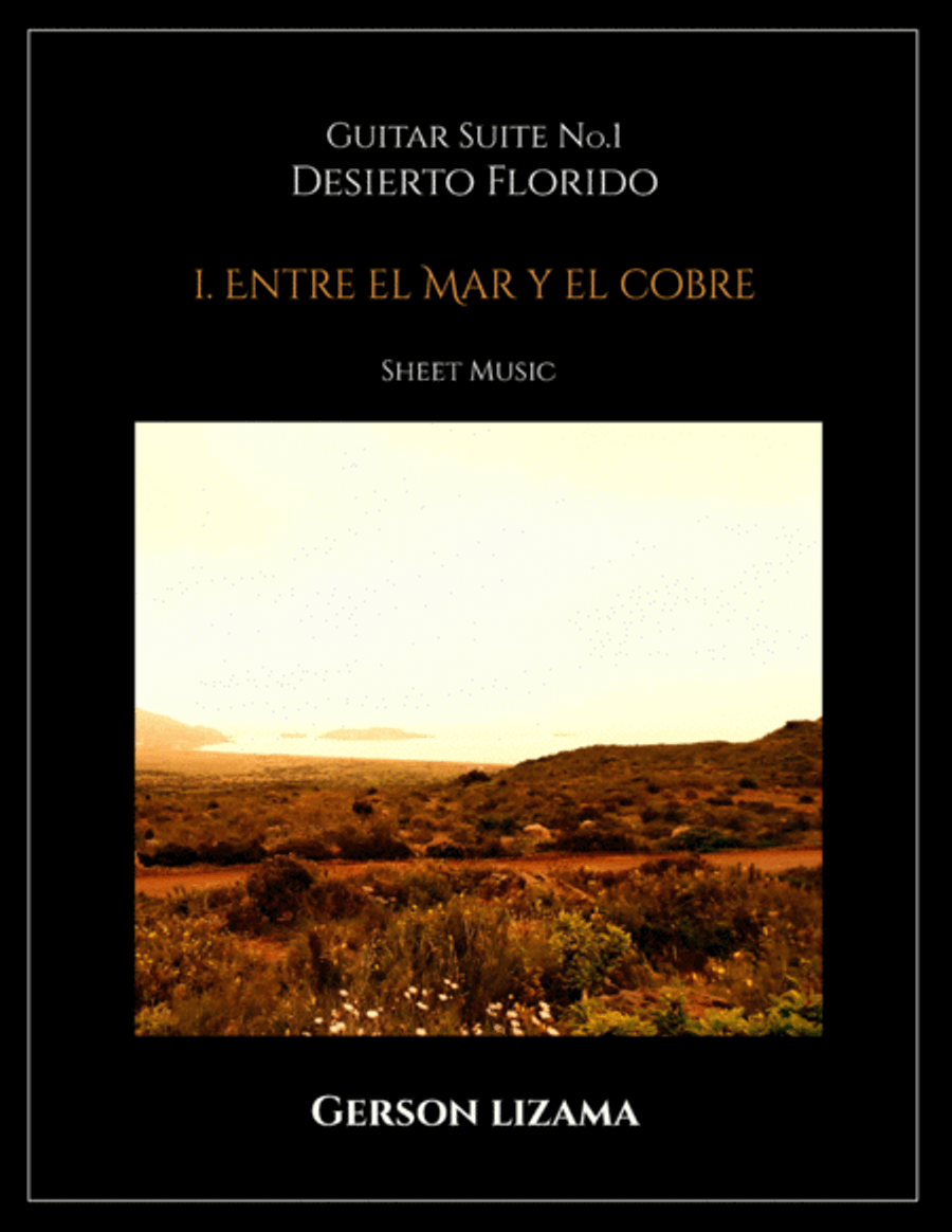 Gerson Lizama - Entre el Mar y el Cobre (Guitar Sheet Music) Acoustic Guitar scores gallery preview page 1