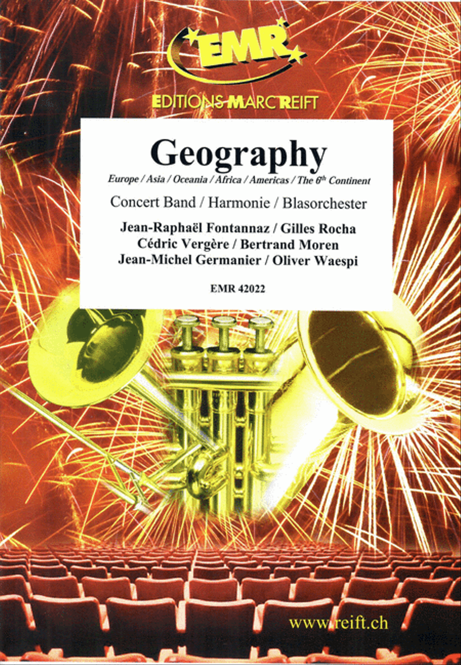 Geography Concert Band scores gallery preview page 1