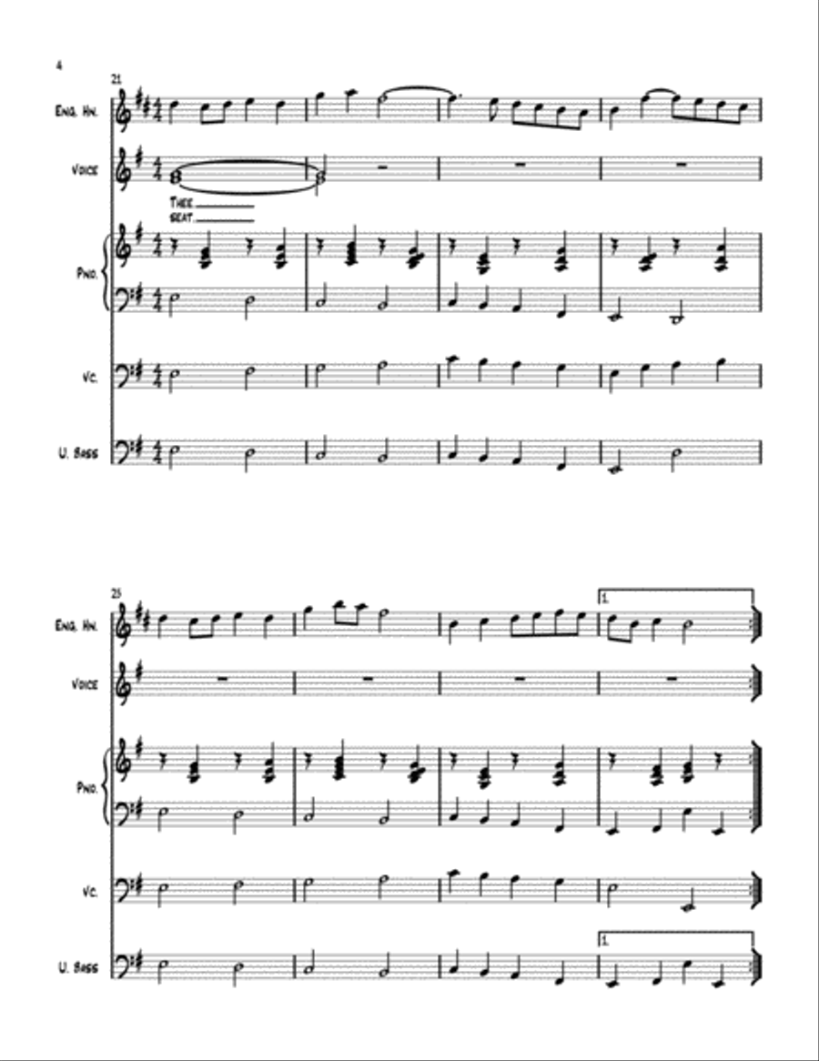 As with Gladness, Men of Old (director's score) SA scores gallery preview page 4