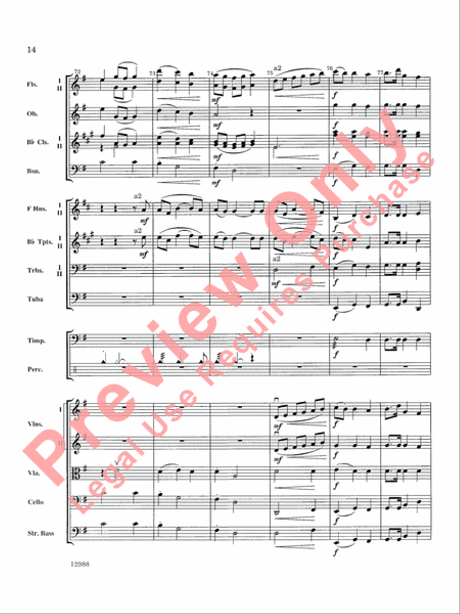 A Bach Christmas A Bach Christmas Full Orchestra scores gallery preview page 15