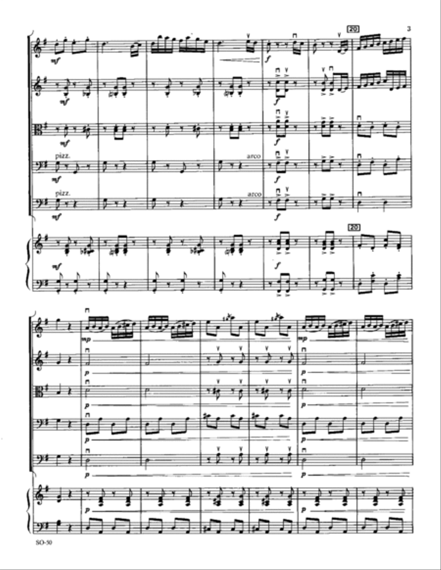 Playful Rondo Playful Rondo Orchestra scores gallery preview page 3