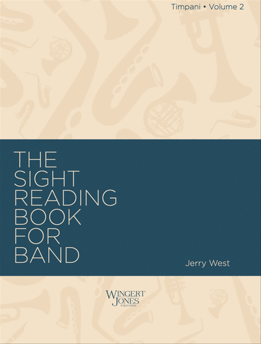 Sight Reading Book For Band, Vol 2 - Timpani Concert Band scores gallery preview page 1