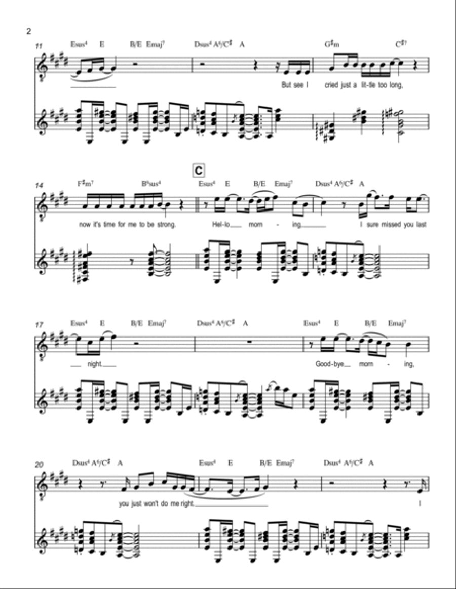 Hopeless Electric Guitar scores gallery preview page 2
