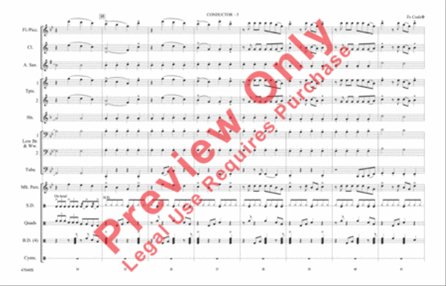 That's What I Like Marching Band scores gallery preview page 6