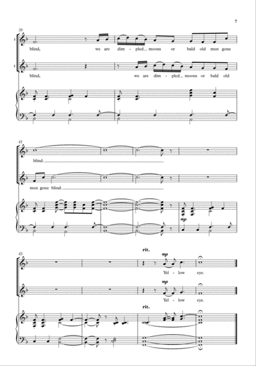 Three Riddles Three Riddles 2-Part scores gallery preview page 7