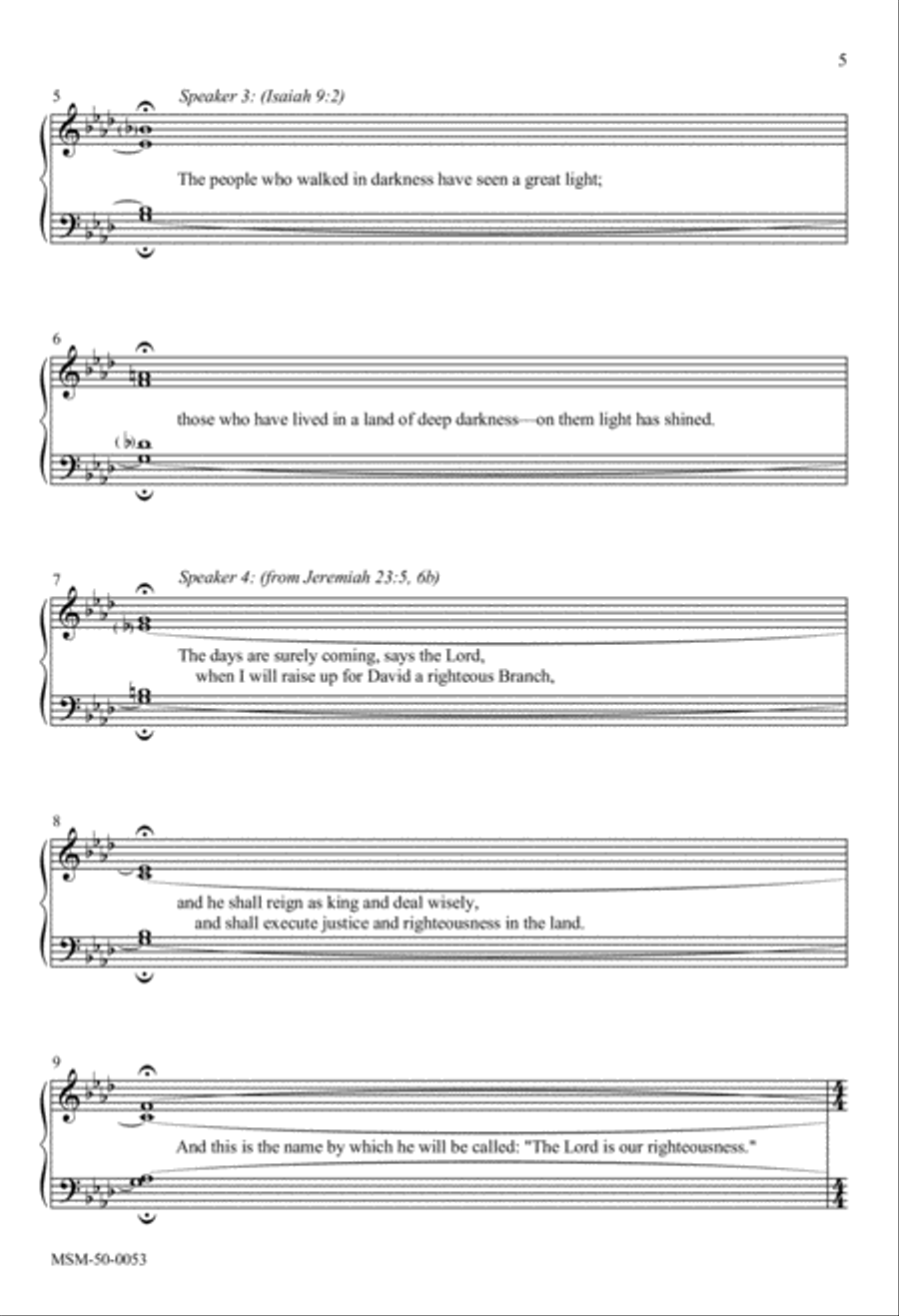 The King Shall Come 2-Part scores gallery preview page 3