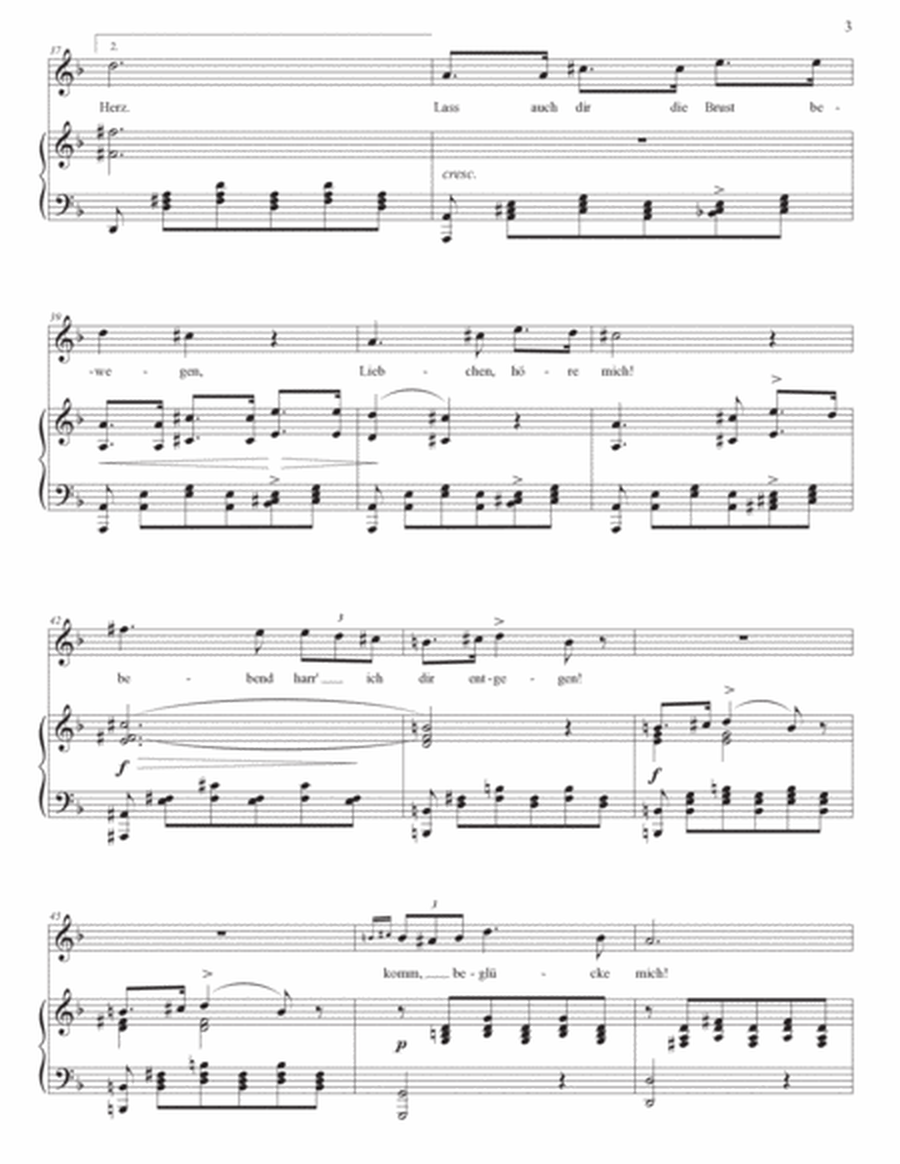 SCHUBERT: Ständchen, D. 957 no. 4 (transposed to D minor and C-sharp minor)