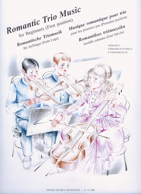 Romantische Triomusik für Anfänger (Erste Lage)