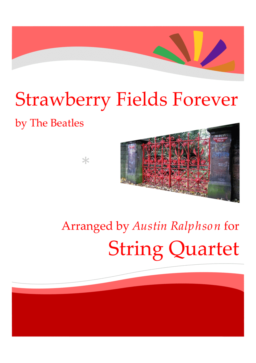 Strawberry Fields Forever String Quartet scores gallery preview page 1