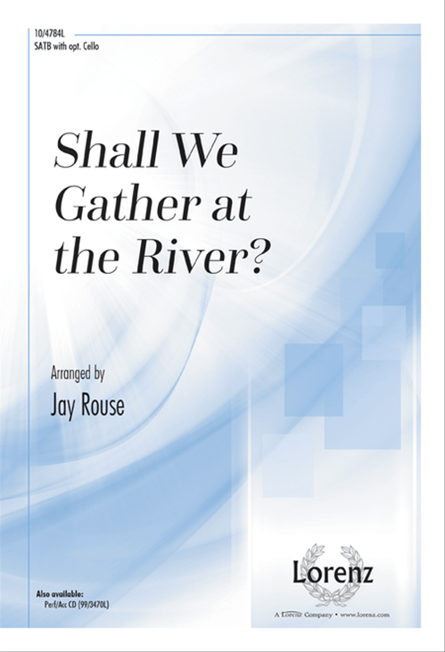 Shall We Gather at the River? 4-Part scores gallery preview page 1