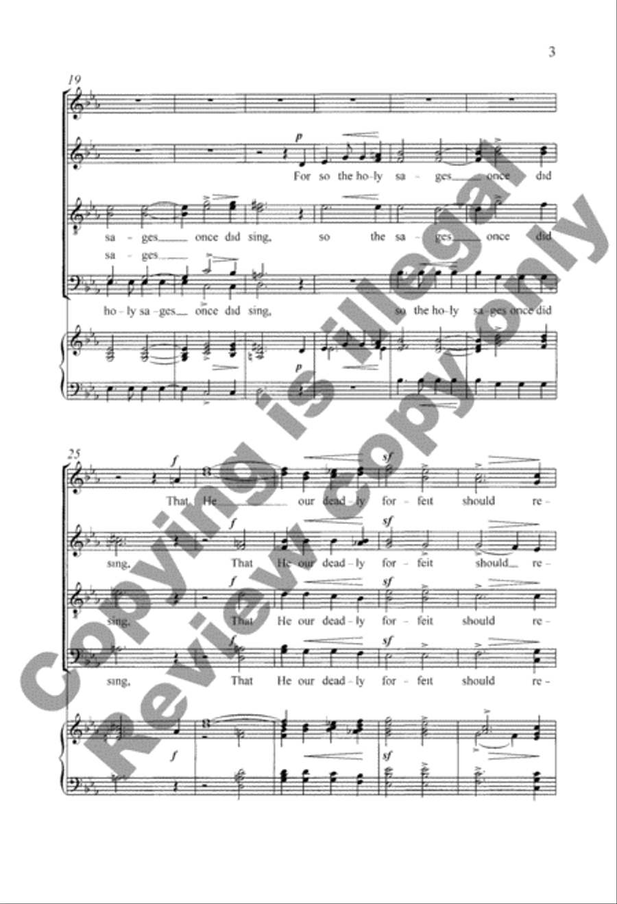 This Is the Month 4-Part scores gallery preview page 5