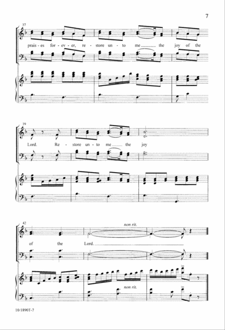 Restore the Joy Restore the Joy 4-Part scores gallery preview page 7