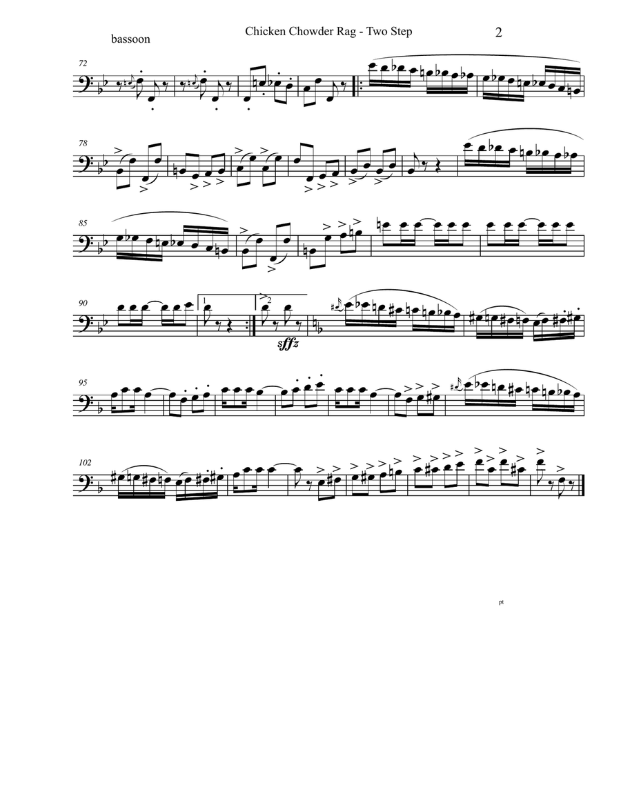 An Emerging American Music for flute and bassoon duet Woodwind Duet scores gallery preview page 6