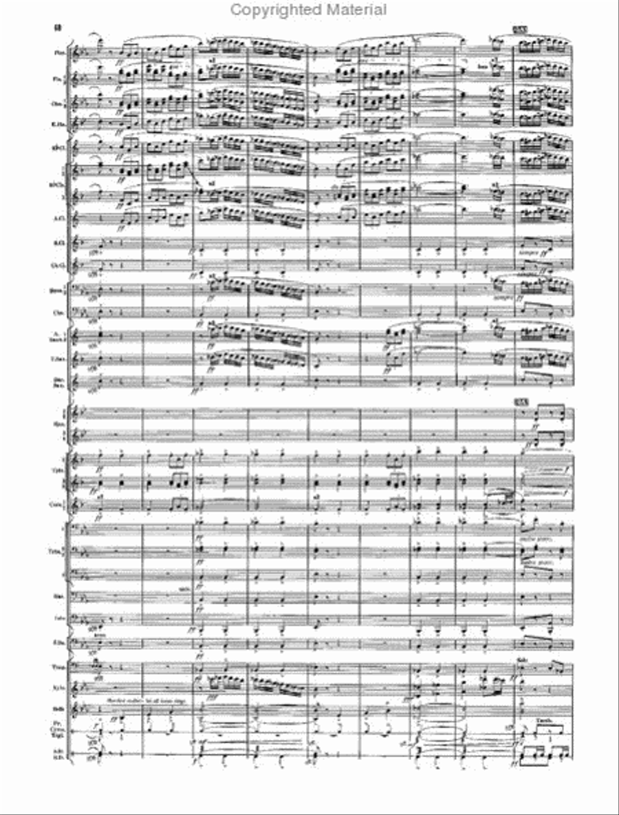 Armenian Dances, Part II Concert Band scores gallery preview page 66