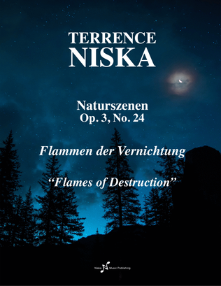 Naturszenen Op. 3, No. 24 "Flammen der Vernichtung"